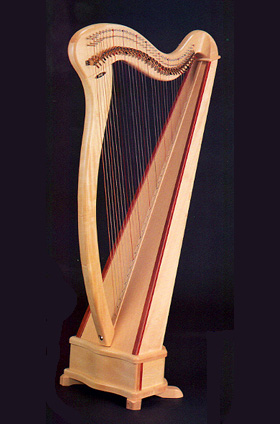 Aoyama lever harp - love, love, love
