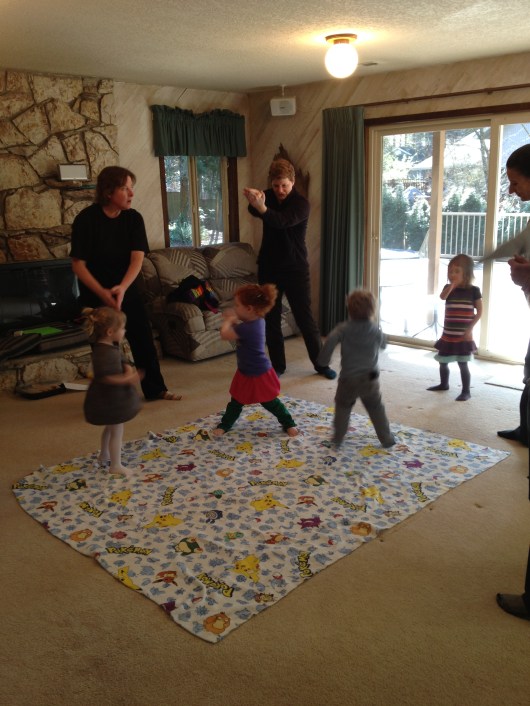 Doing the Elephant Stomp!