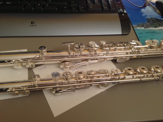 Flutetastic work of art. Love those keys!