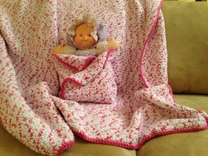 Doll not included. "I'm just modeling".